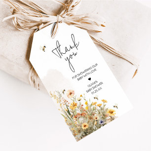 Mommy to Bee Wildblume Baby Duwer Fevor Tags Geschenkanhänger