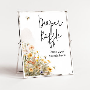 Mommy to Bee Wildblume Babydusche Windelwanne Poster