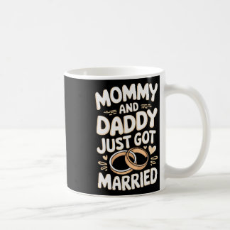 Mommy und Daddy Got gerade Verheiratet Kaffeetasse