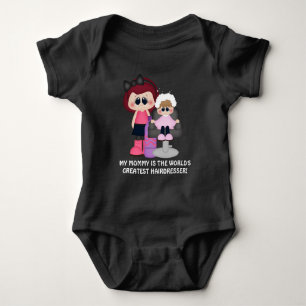 Mommy Welt größten Friseur-Baby-Bodysuit Baby Strampler