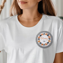 Mommy zu Herbst Halloween Coquette Bows Button