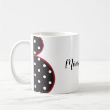 Mommy zu ladybug Tasse mit schwangerer Silhouette