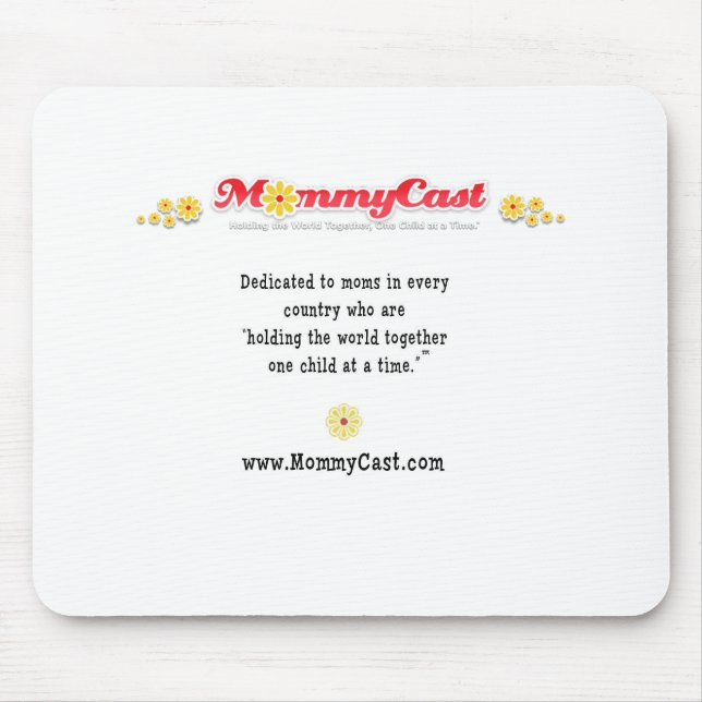 MommyCast Mausunterlage Mousepad (Vorne)