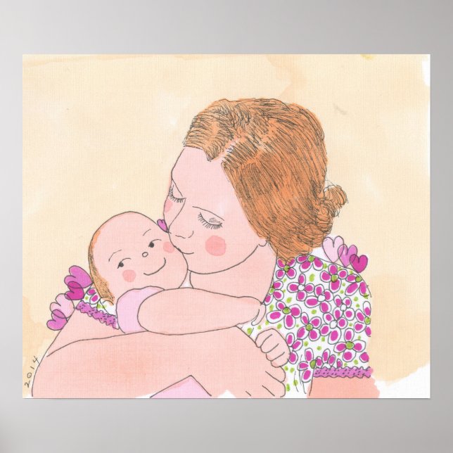 Mommy's Baby Girl Poster (Vorne)