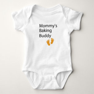 Mommy's Baking Buddy Baking Mom, Backbaby Baby Strampler