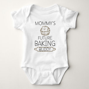 Mommy's Baking Buddy - Kochen Buddy Baby Strampler