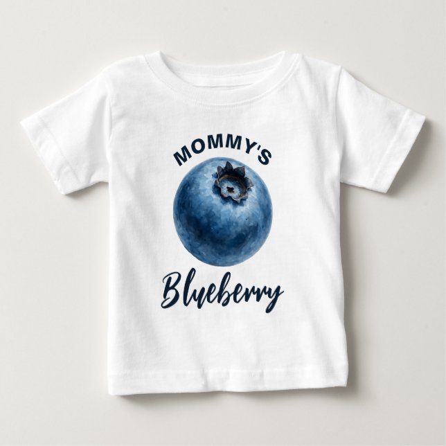 Mommy's Blueberry Baby T-shirt (Vorderseite)