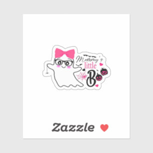 Mommy's Boo Halloween Aufkleber