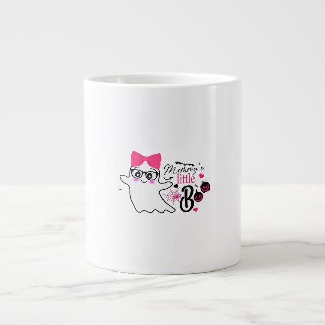 Mommy's Boo Halloween Jumbo-Tasse (Vorderseite)