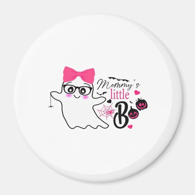 Mommy's Boo Halloween Magnet (Vorne)