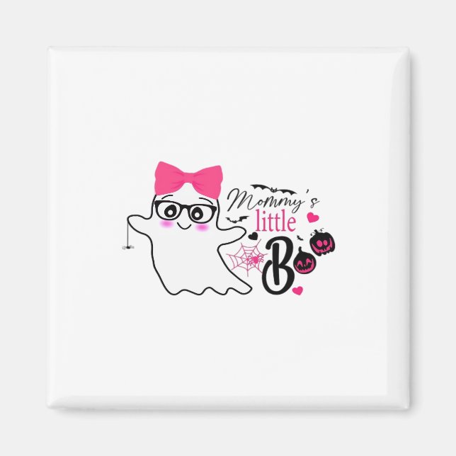 Mommy's Boo Halloween Magnet (Vorne)