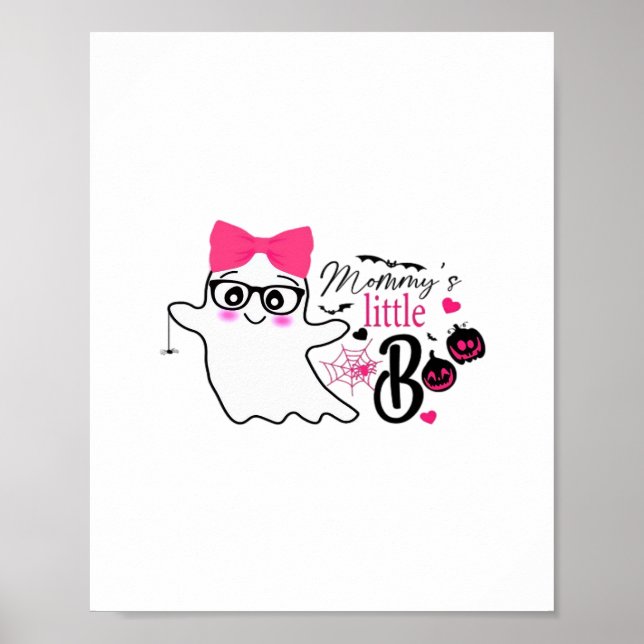 Mommy's Boo Halloween Poster (Vorne)