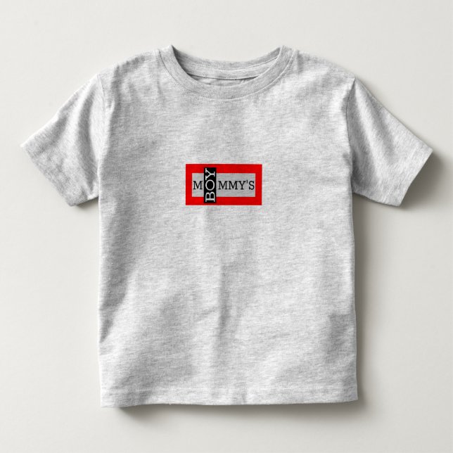Mommy's Boy Toddler T - Shirt (Vorderseite)