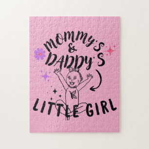 Mommy's & Daddy's Little Girl Puzzle
