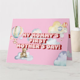 Mommy's First Mother's Day Greeting Card Karte
