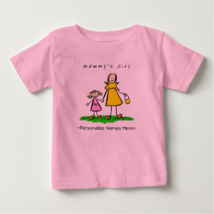 Mommy's Girl - Blond Mother Mother & Daughter T - Baby T-shirt