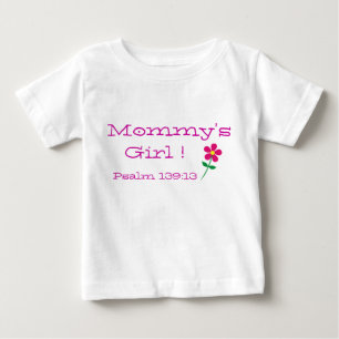 Mommy's Girl Psalm 139:19 Collection Baby Bodysuit T-shirt