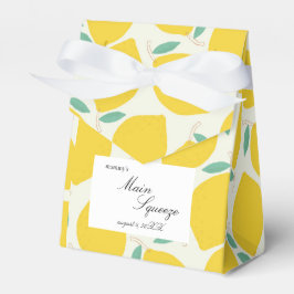Mommy's Haupt Squeeze Lemon Citrus Baby Dusche Geschenkschachtel