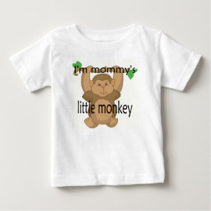 Mommys Im kleiner Affe Baby T-shirt