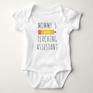 Mommys kleine Mama als Assistenzlehrerin Baby Strampler