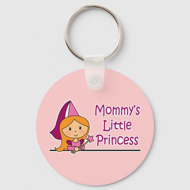 Mommys kleine Prinzessin Schlüsselanhänger (Vorderseite)