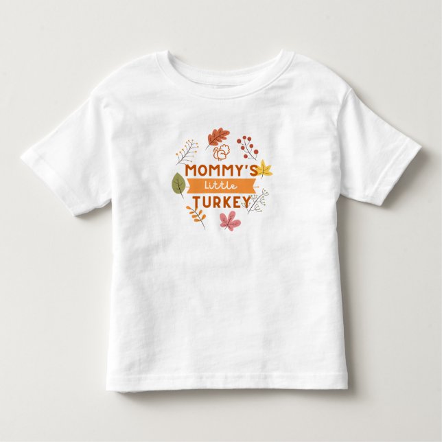Mommy's Kleine Türkei Kleinkind T-shirt (Vorderseite)