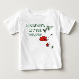 Mommy's kleiner Helfer Lady Bug cool angesagte Sit Baby T-shirt