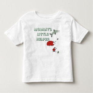 Mommy's kleiner Helfer Lady Bug cooles benutzerdef Kleinkind T-shirt