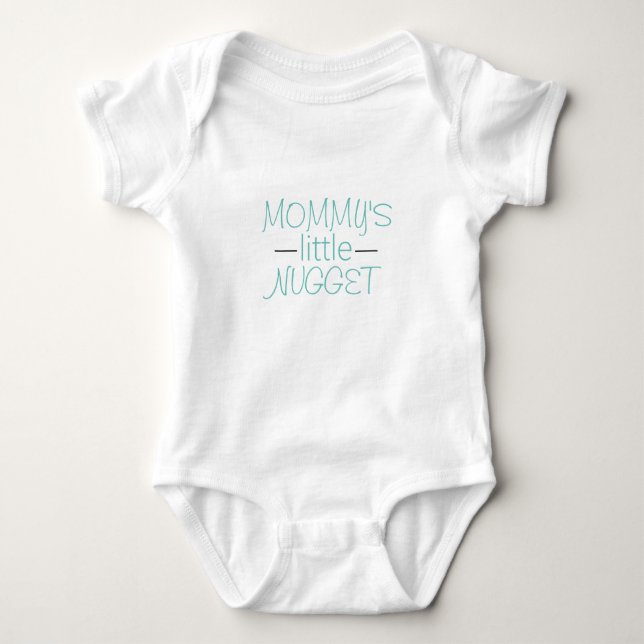 MOMMYS KLEINER NUGGET BABY STRAMPLER (Vorderseite)