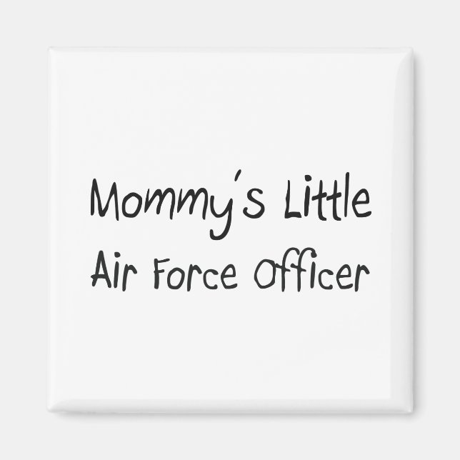 Mommys kleiner Offizier der Luftwaffe Magnet (Vorne)