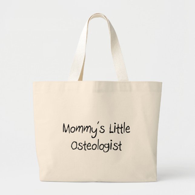 Mommys kleiner Osteologist Jumbo Stoffbeutel (Vorne)