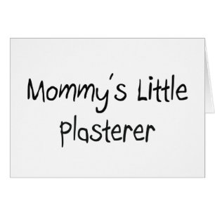 Mommys kleiner Plasterer