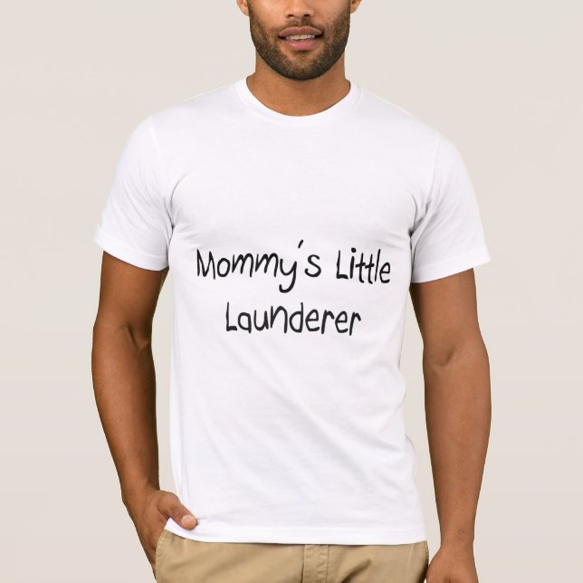 Mommys kleiner Wäscher T-Shirt (Vorderseite)