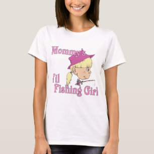 Mommy's kleines Fischermädchen T-Shirt