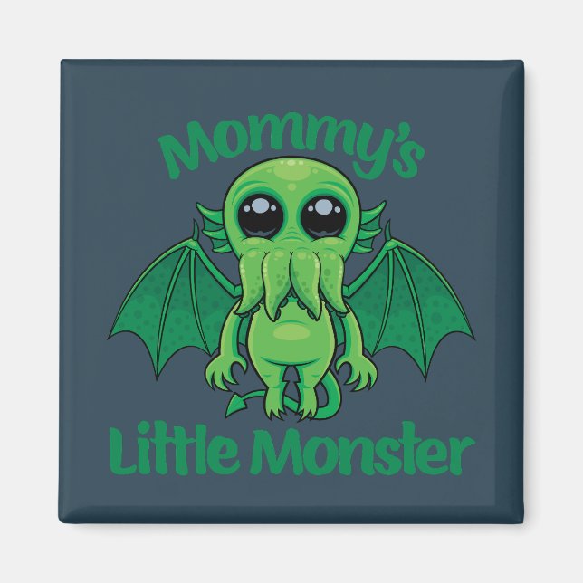 Mommy's Kleines Monster Cthulhu Cuddles Magnet (Vorne)