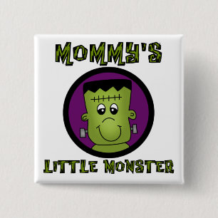 Mommy's Kleines Monster T - Shirt und Geschenke Button