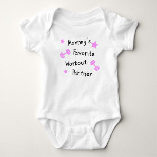 Mommys Lieblings-Workout-Partner Baby Strampler