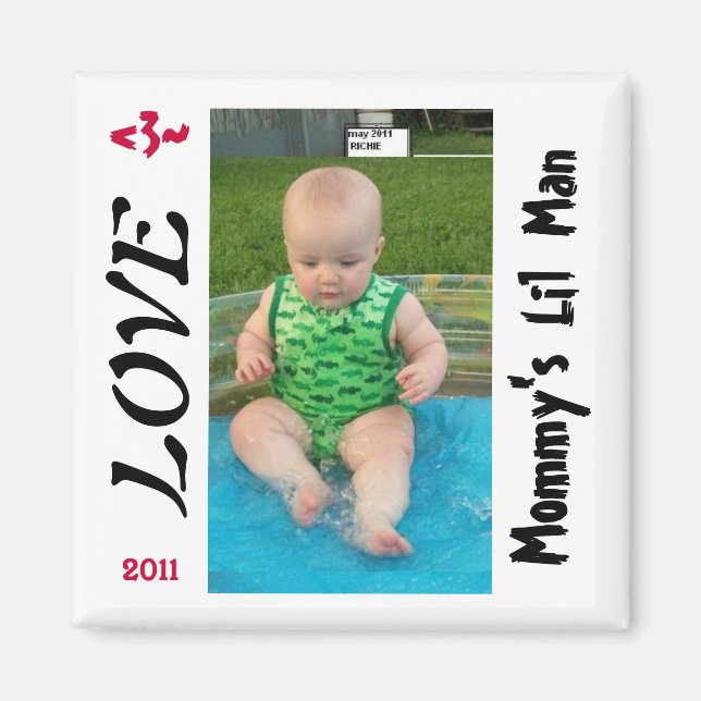 MOMMYS LIL MAN MAGNET-PROBE MAGNET (Vorne)