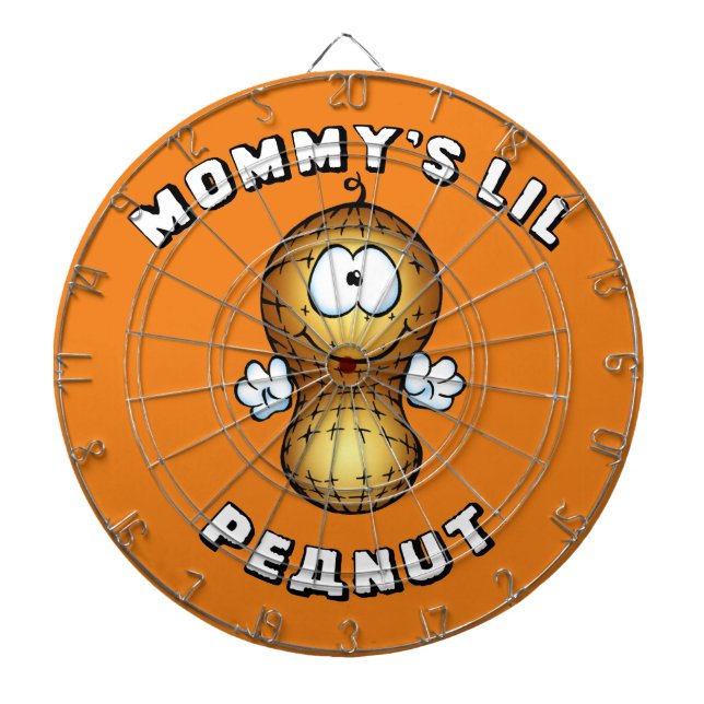 Mommy's Lil Peanut Dartscheibe (vorne)