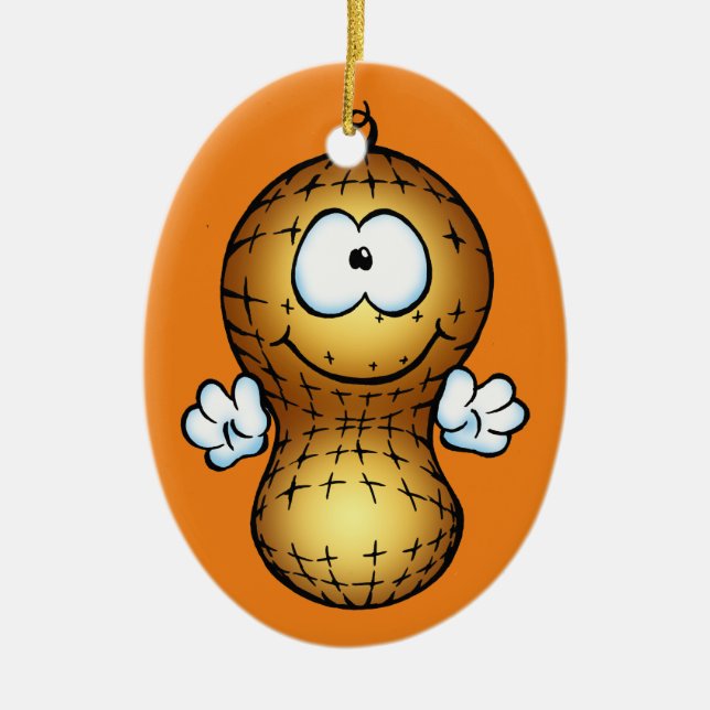 Mommy's Lil Peanut Keramik Ornament (Vorne)