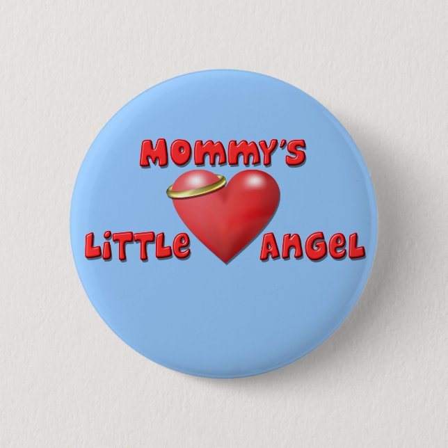 Mommy's Little Angel Button (Vorderseite)