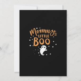 Mommys Little Boo Halloween Klassiker Design Feiertagskarte
