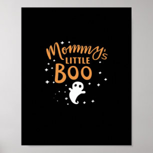 Mommy's Little Boo - Happy Halloween Poster