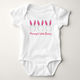 Mommy's Little Bunny Oaster Pink Rabbit Ohren Baby Strampler