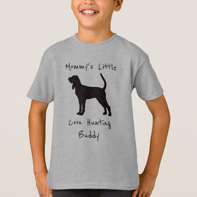 Mommy's Little Coon Junting Buddy T-Shirt (Vorderseite)