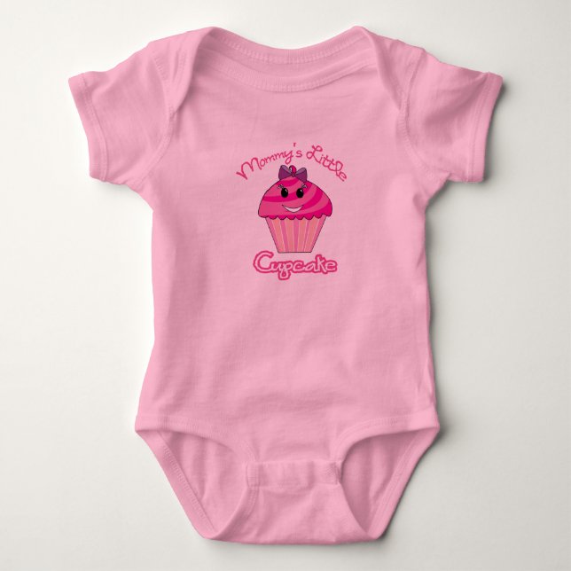 Mommy's Little Cupcake Girl's Strampler (Vorderseite)