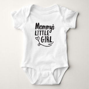 Mommy's Little Girl Junge Mutter entwirft Girl Des Baby Strampler