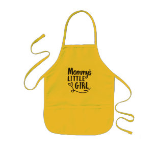 Mommy's Little Girl Junge Mutter entwirft Girl Des Kinderschürze