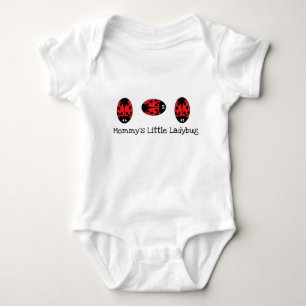 Mommy's Little Ladybug Baby Strampler Shirt