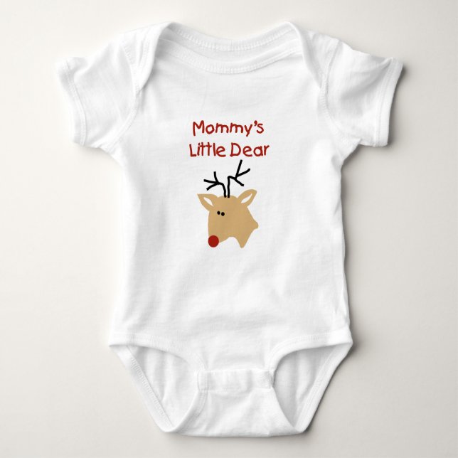 Mommy's Little Liebeshemden und Geschenke Baby Strampler (Vorderseite)